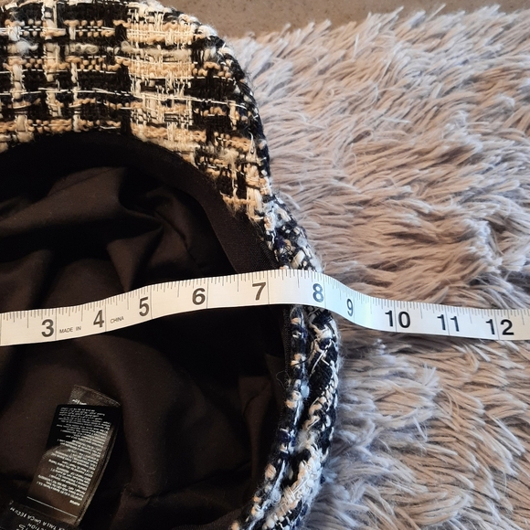 Parfois Collection hat Black and White Tweed - Picture 11 of 11